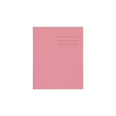 Classmates 8x6.5" Exercise Book 48 Page, Plain, Pink - Pack of 100